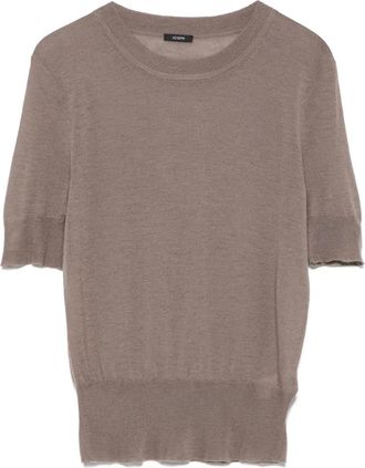 Joseph T-shirt Cashair - Marrone