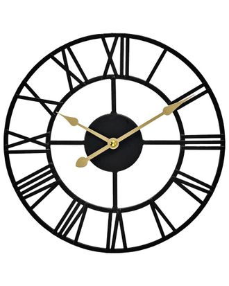 Sorbus 24in Metal Decorative Wall Clock