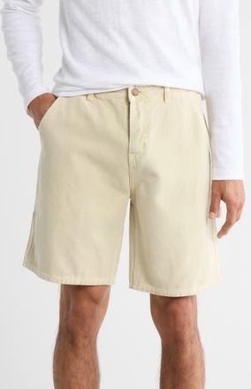 Wesc Carpenter Shorts in White Asparagus at Nordstrom Rack, Size 34