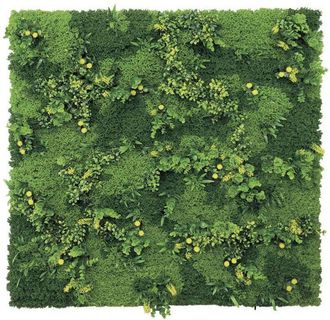 Nortene Panel Decorativo Follaje Sint&eacute;tico Tundra - Verde - 1x1m Nortene