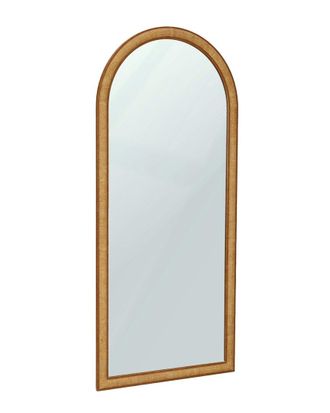 TOV Furniture Tov Furniture Arch Raffia Contract-Grade Floor Mirror