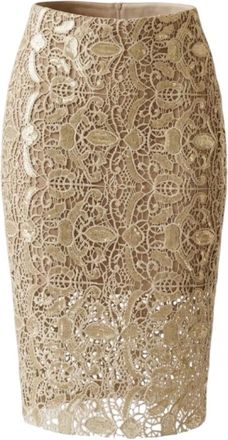 Fracomina Gonna - - Skirts - Donna - Giallo - M