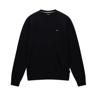 Napapijri Hoodies & sweatvesten, Heren, Zwart, L, Katoen, Droz 5 Jumper