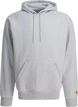 Carhartt Work in Progress Hooded Chase Sweatshirt - Heren - Hoodies - Grijs - 2XL - Katoen - Hoodies & sweatvesten