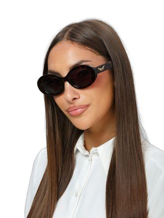 Zadig&Voltaire Womens Sunglasses Dark Glossy Havana Acetate