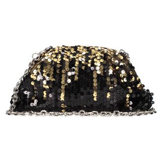 La Carrie Night Ed Paillettes Clutch - Dames - Schoudertassen - Zwart - ONE Size - Pailletten - Tassen