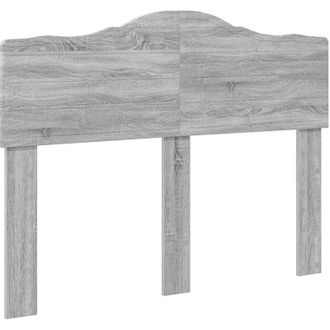 vidaXL Cabecero Gris Sonoma 120 Cm Madera Contrachapada Vidaxl