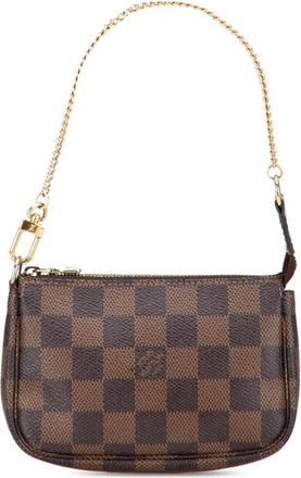 Louis Vuitton Pre-owned Shoulder Bags, female, Brown, Size: ONE SIZE Pre-owned Mini Top Handle Bag