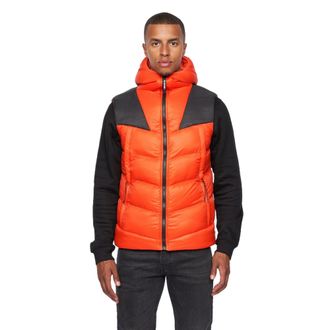 Duck and Cover Mens Raymax Gilet (Orange/Black) Nylon - Size Small