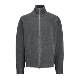 Jack & Jones Heren, Truien, Grijs, Maat: 5XL