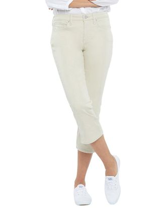 NYDJ Petite Chloe Feather Capri Jean