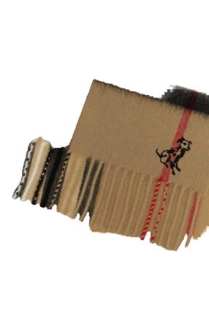 Burberry Giant Check Scarf - Beige