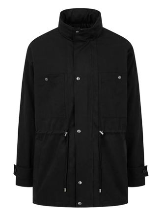 STUDIO TOMBOY detachable-hood drawstring jacket - Black