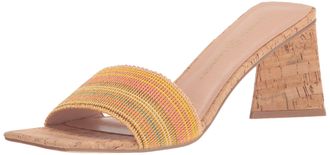 Chinese Laundry Womens Yuna Heeled Sandal, Yellow Multi, 6.5 UK
