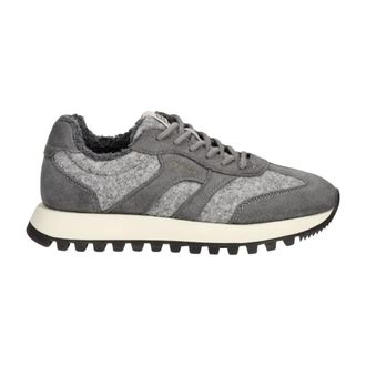 GANT Caffay Sneakers - Dames - Schoenen - Grijs - Maat: 40 EU Leer