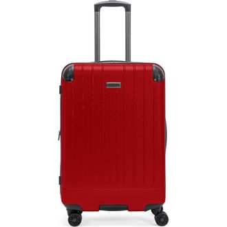 Kenneth Cole Flying Axis Hardside 24-Inch Spinner Luggage in Cherry Red at Nordstrom Rack
