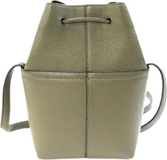 Ferragamo Pre-owned Cuero bolsos-de-hombro - Pre-owned - Mujer - Verde - ONE SIZE