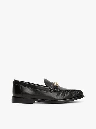 Tommy Hilfiger Leather Horsebit Loafers