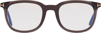 Tom Ford Blue Light Block Square Mens Eyeglasses FT5904-B 005 50