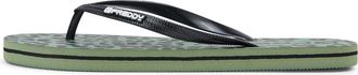Freddy Infradito flip-flop donna con stampa leopardata e loghi