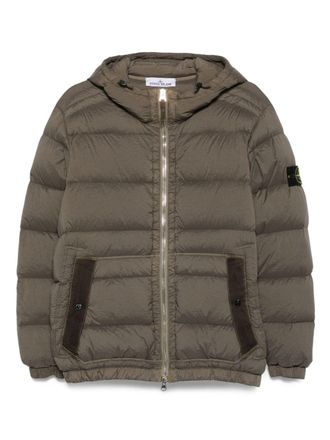 Stone Island Short Hooded Down Jacket-Uomo