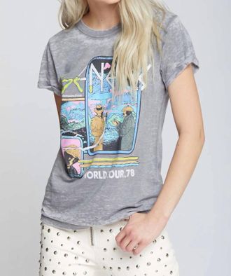 Recycled Karma Geneis World Tour 78 Tee In Steel