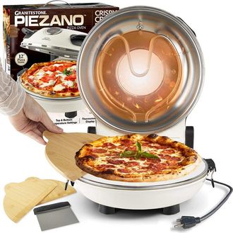 GraniteStone Piezano Pizza Maker - All In 1 Pizza Oven With Ceramic Stone