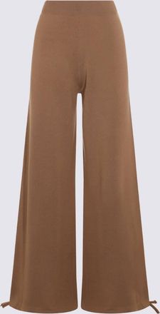 Max Mara Beige Wool Nigeria Pants