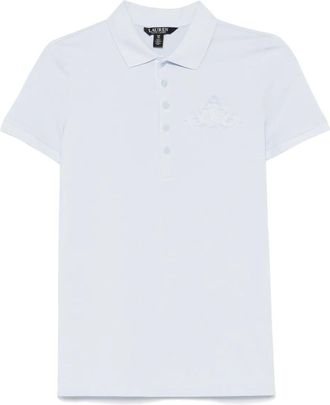 Lauren Ralph Lauren Polotop met geborduurd logo - Blauw