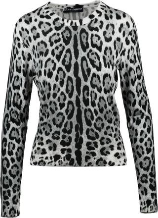 Dolce & Gabbana Sottogiacca - Dames - Ronde hals truien - Veelkleurig - M - Truien & Vesten