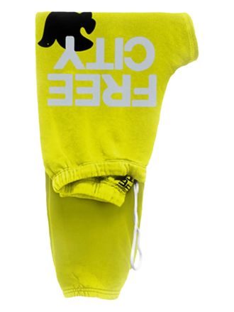 Freecity large sweatpant - Giallo