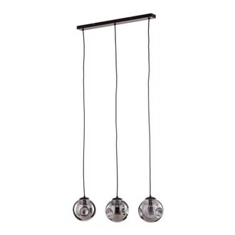 Lindby L&aacute;mpara Colgante valentina En Gris De Vidrio - Lindby