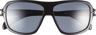 Rag & Bone 57mm Shield Sunglasses in Black at Nordstrom Rack