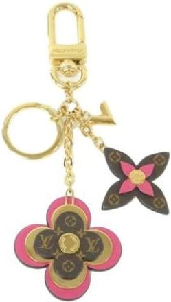 Louis Vuitton Pre-owned Accessories, female, Multicolor, Size: ONE SIZE Pre-owned Canvas Key-holder
