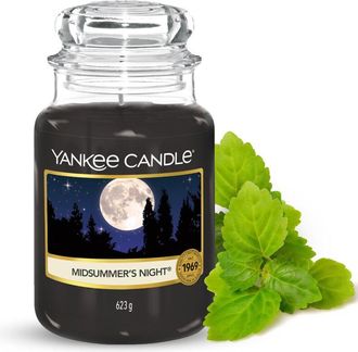 Yankee Candle Company Candela profumata in giara grande Notte di Mezza Estate Durata Fino a 150 Ore Regali perfetti per la festa della mamma per le donne