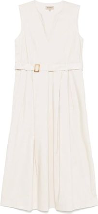 Woolrich Abito midi con cintura - Toni neutri