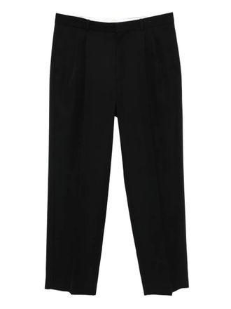 The Row Zev pleated trousers - Black