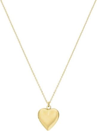 Set & Stones Roxy Heart Locket Necklace in Gold at Nordstrom