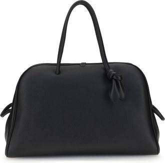 Jacquemus Womens Le Grand Tourisme Travel Bag Black Calf Leather Bos Taurus Handbags Hand