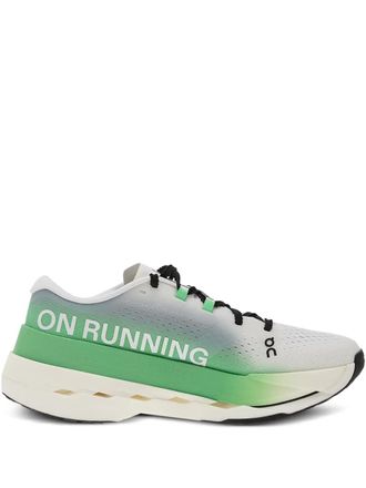 On Running Cloudboom Max logo-print sneakers - Grey
