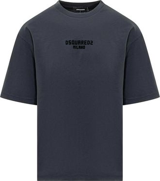 Dsquared2 Black T-Shirt With Logo