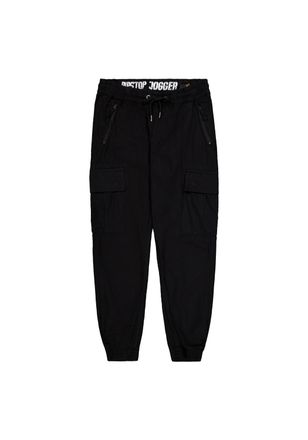 Alpha Industries Jogginghose ALPHA INDUSTRIES Ripstop Jogger, Herren, Gr. XXL, Normalgr&ouml;ssen, schwarz, Obermaterial: 100% Baumwolle; Futter: 100% Baumwolle, Hosen Jogg