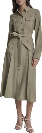 DKNY Roll Tab Fuji Cargo Dress