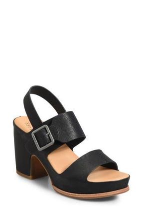 Kork-ease San Carlos Platform Sandal in Black at Nordstrom Rack, Size 11