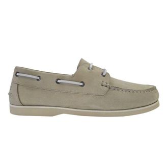 Jack Wills Leren bootschoenen voor heren (Zand)