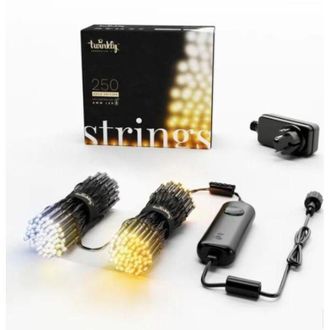 Twinkly Twinkly - 250 Leds Blancos Wifi Cable Negro Ip44- Tws250gop-beu