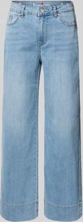 Buena Vista Wide Leg Jeans mit Eingrifftaschen in Hellblau, Größe XXS