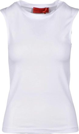 Wild Cashmere Tops, Dames, Wit, XS, Katoen, Zachte Cashmere Mix T-shirt