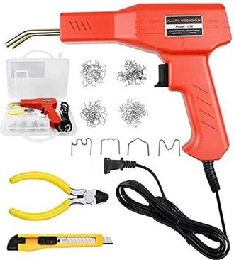 OEM Kit De Reparaci&oacute;n De Pl&aacute;stico 2 En 1 Para Parachoques De Coche, Soldadora De Pl&aacute;stico De 220 W, Con Soldadora De Pl&aacute;stico Para Reparaci&oacute;n De Parachoqu