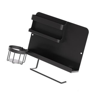 OEM Organizador De Cama Met&aacute;lico Antioxidante Con Amplios Cajones Negros